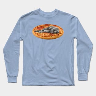 Pizza Cat Long Sleeve T-Shirt